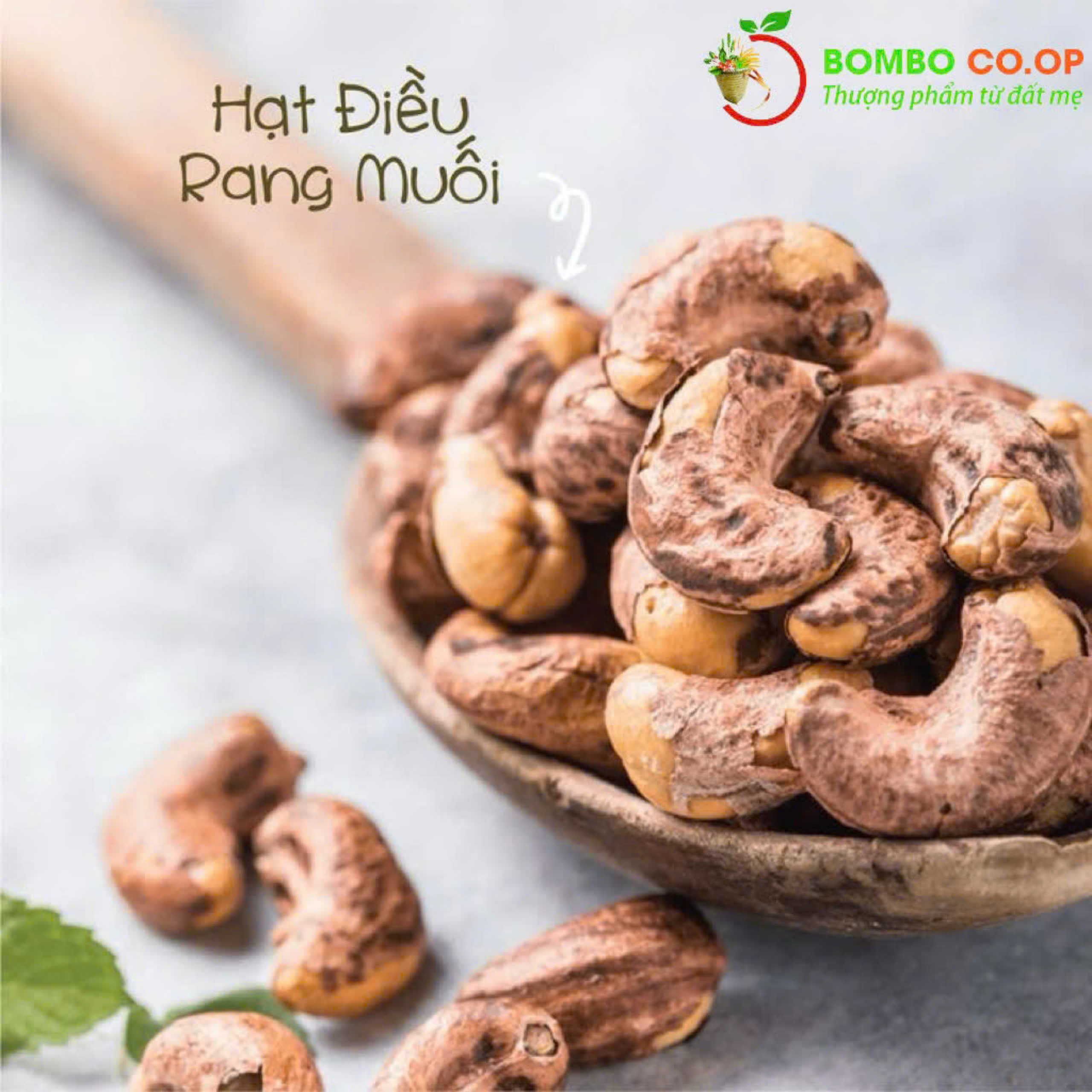 hạt điều rang muối Bình Phước BomBo
