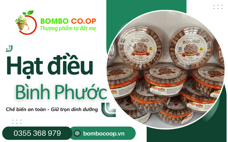 hạt điều Bình Phước